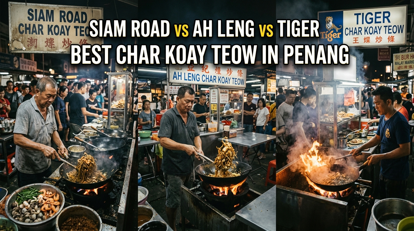 Best char koay teow in Penang