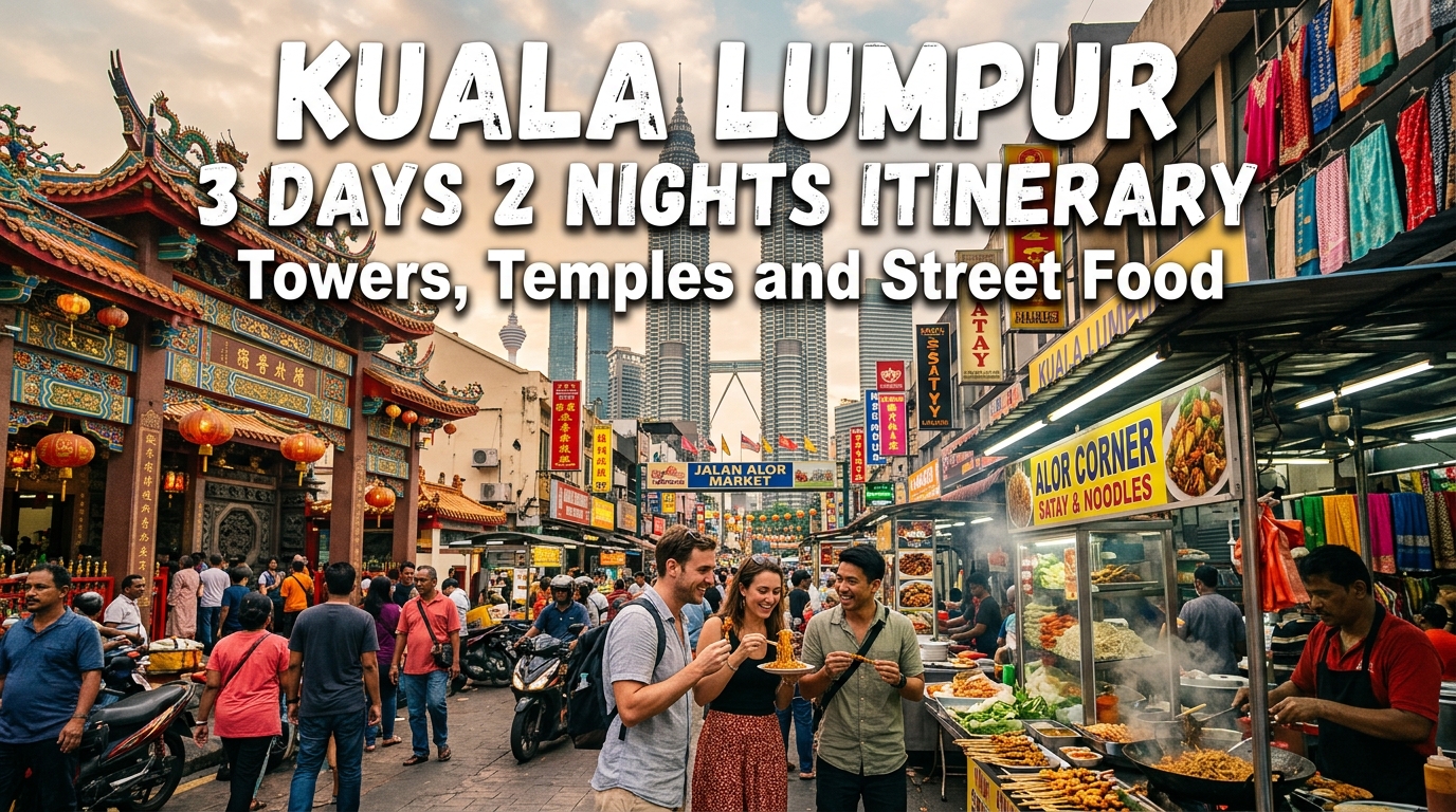 KL 3D2N itinerary