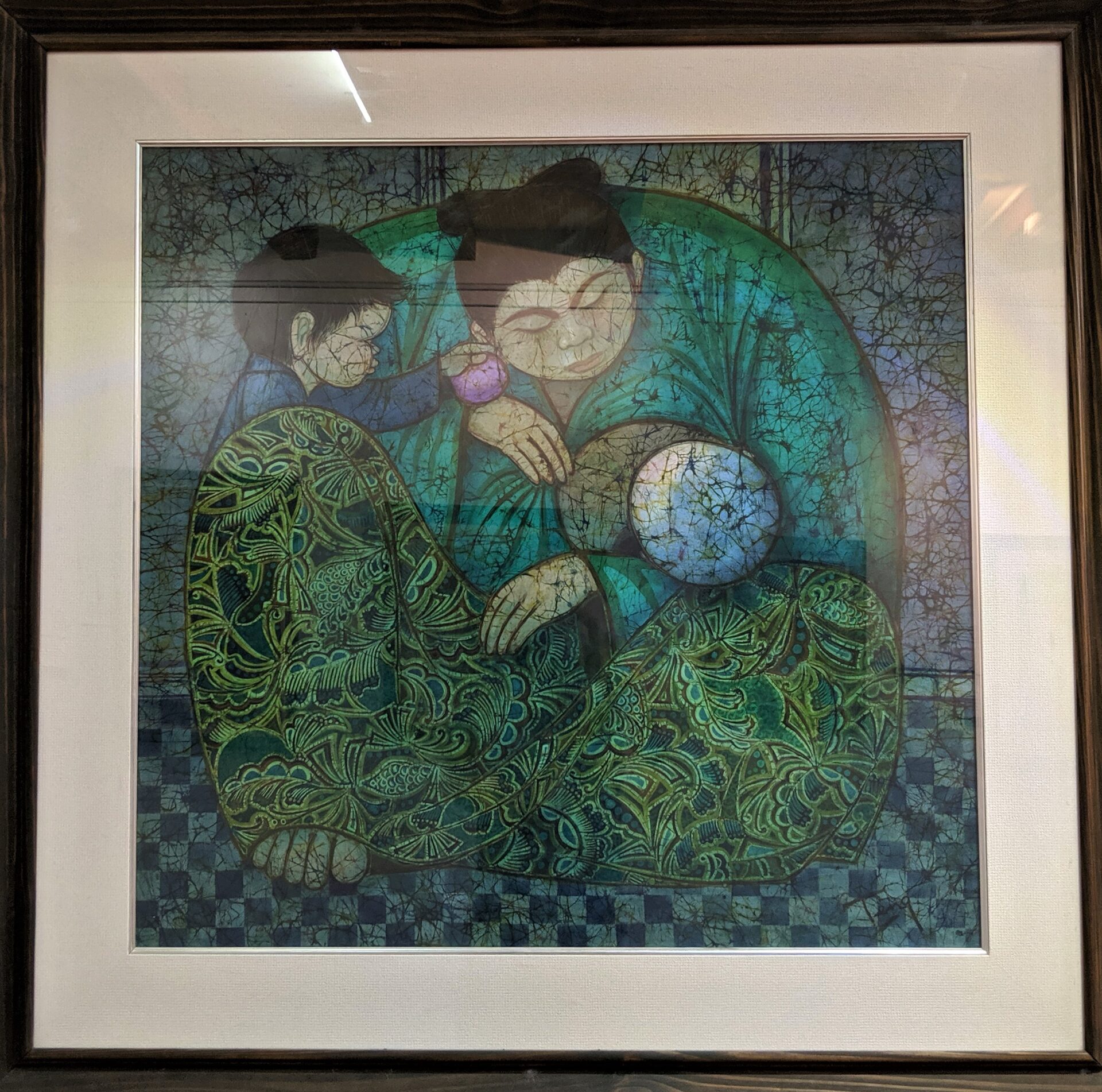 Detail at Batik Painting Museum Penang