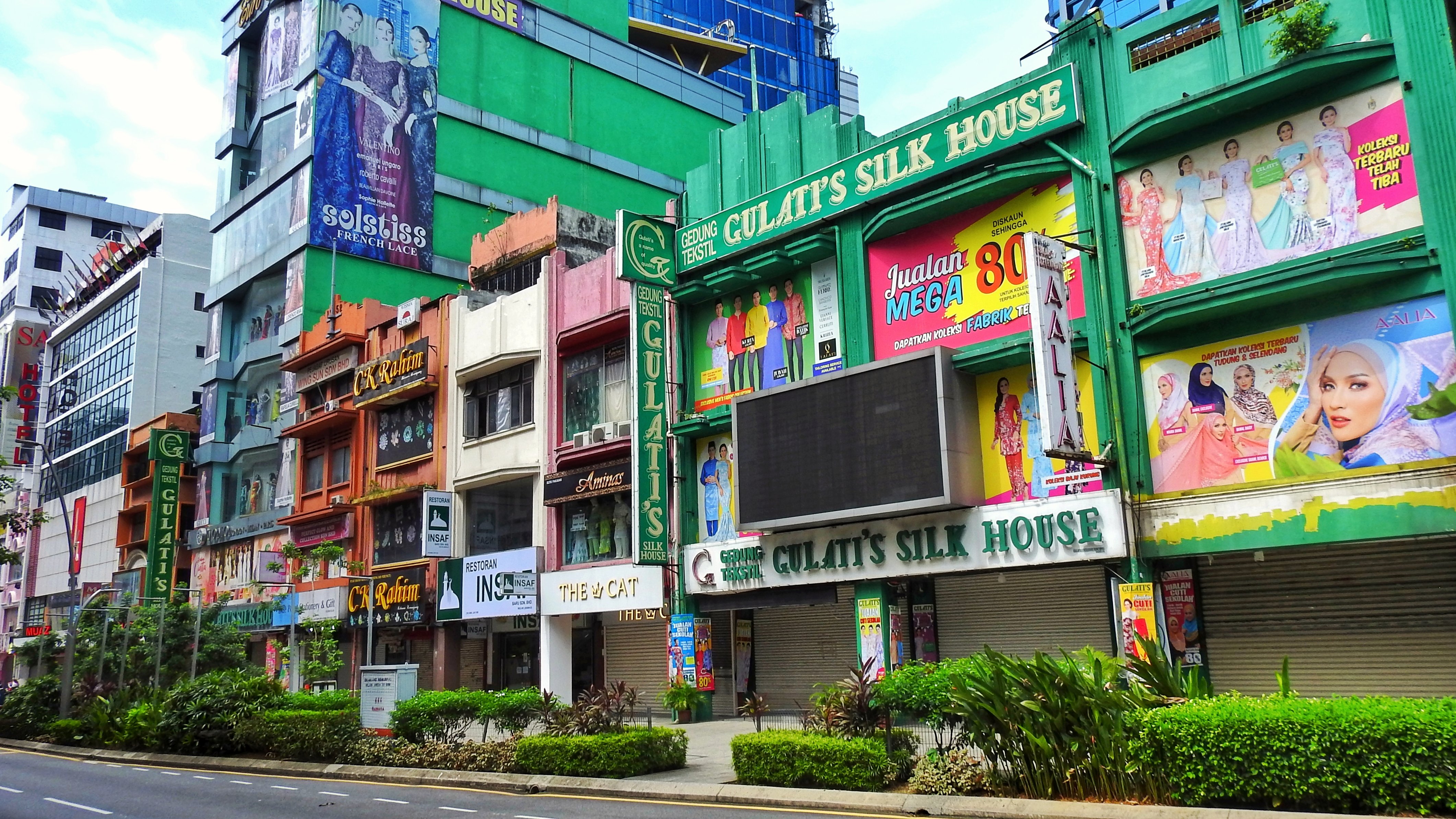 Inside at Batik Shops on Jalan Tuanku Abdul Rahman