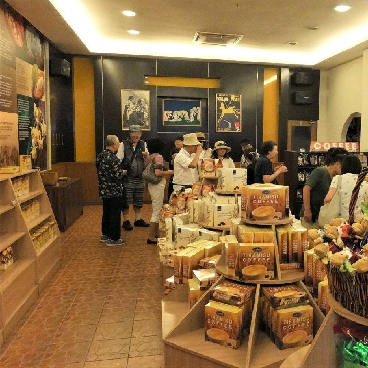 Beryl's chocolate gift boxes in various Malaysian flavours at a Kuala Lumpur store