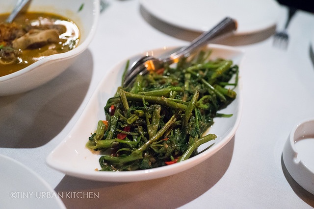 Rendang and traditional Malay dishes at Bijan Bar and Restaurant on Jalan Ceylon, Kuala Lumpur