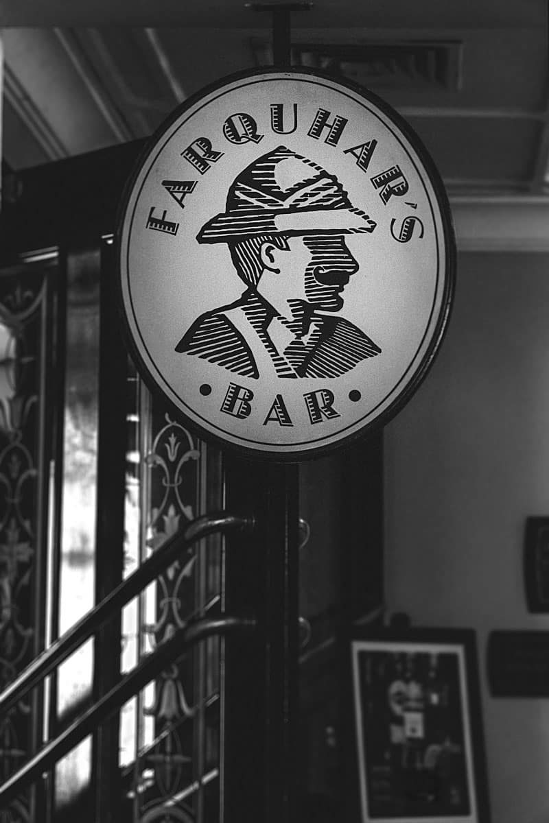Farquhar's Bar at E&O Hotel