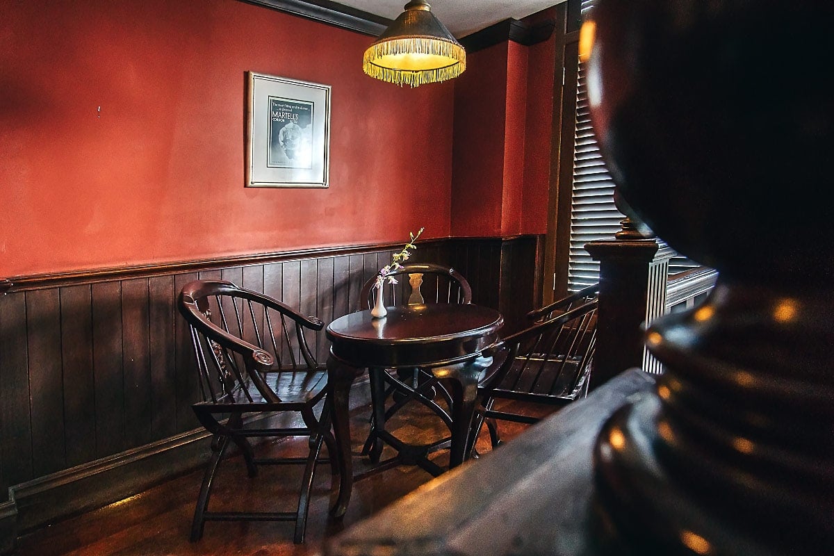 Farquhar's Bar at E&O Hotel in Penang
