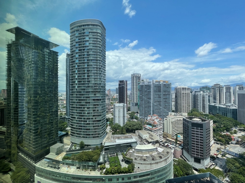 View from Four Seasons Hotel Kuala Lumpur