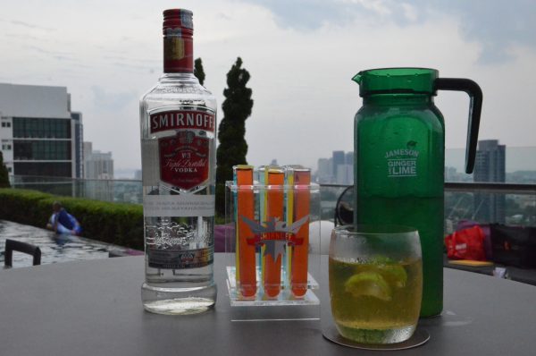 Drinks at Gravity Club at G Hotel