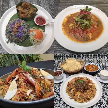 Jawi Peranakan dishes served at Jawi House Cafe Gallery on Lebuh Armenian, Penang