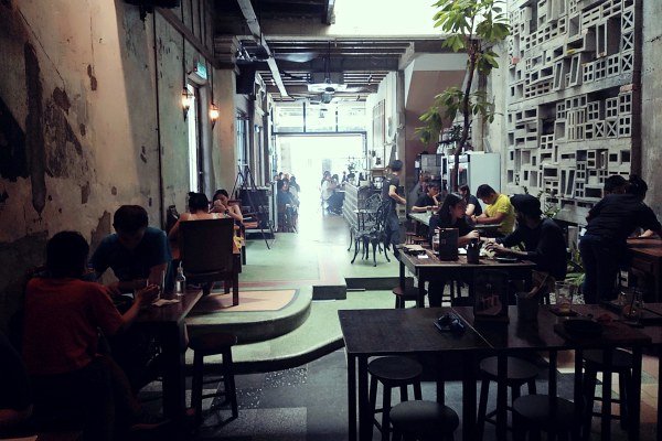 Leaf & Co Cafe interior