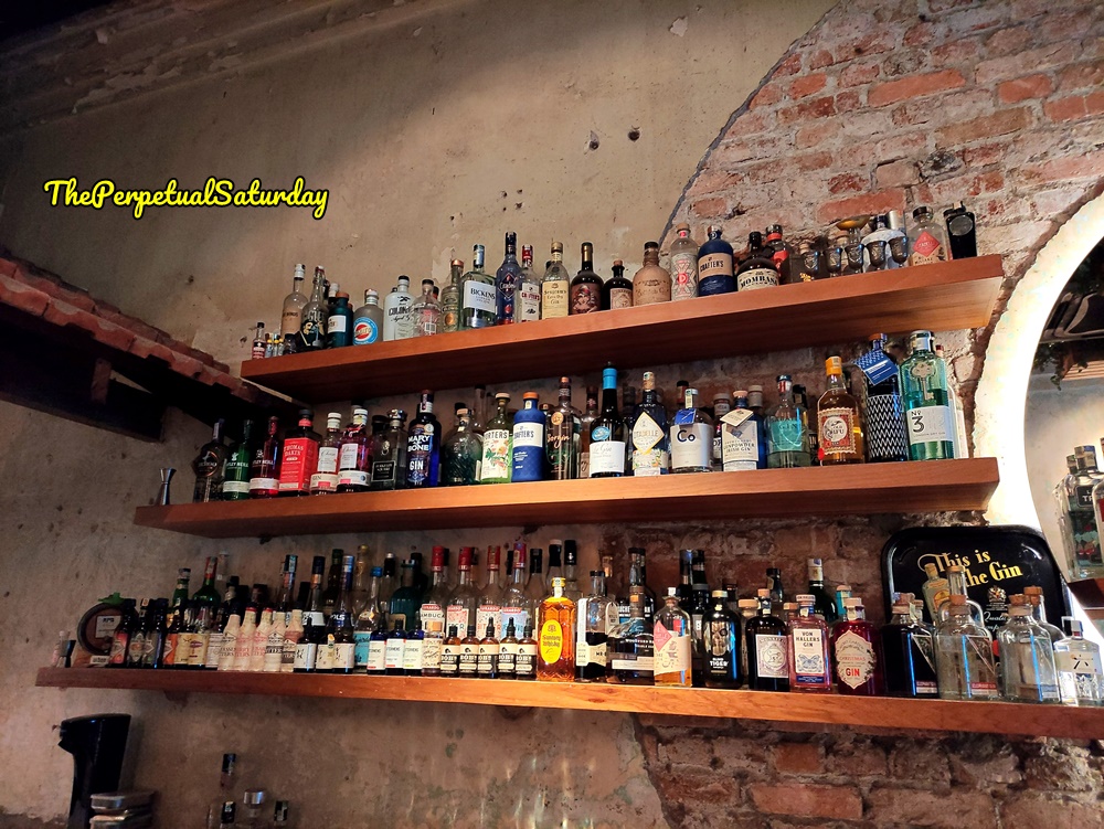 Gin-focused cocktails at Pahit bar on Jalan Sin Chew Kee, Kuala Lumpur