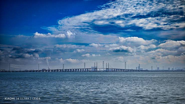 Penang Bridge Viewpoint at Queensbay detail