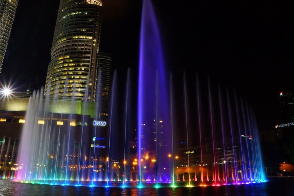 View at Petronas Twin Towers