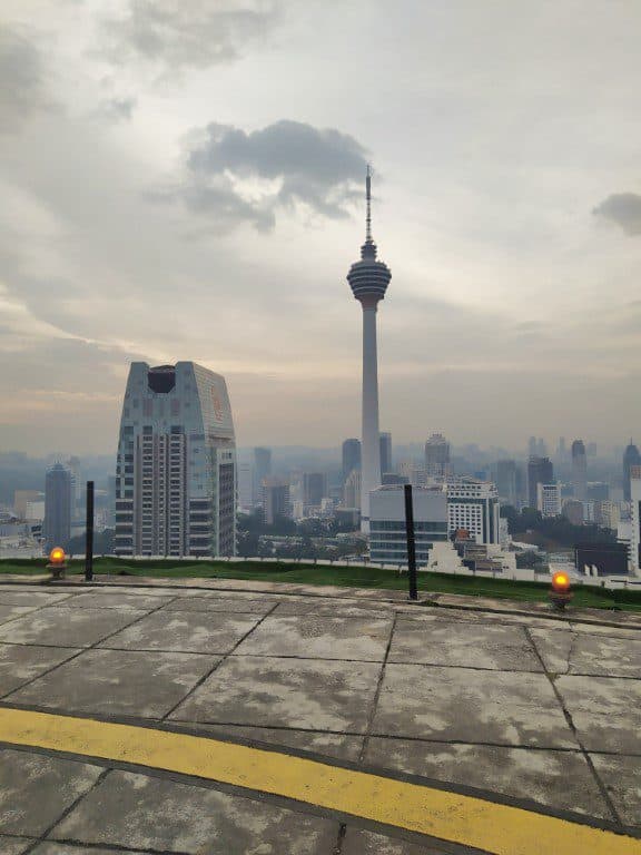 Vertigo rooftop bar at Banyan Tree KL on Level 59 with panoramic city views and atmospheric lighting