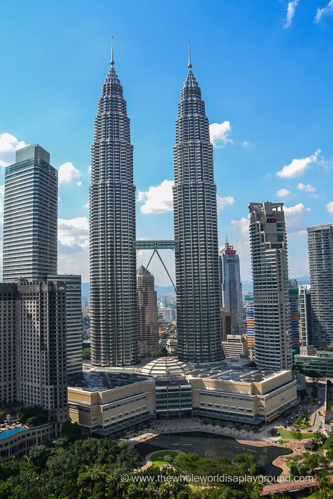 SkyBar at Traders Hotel view
