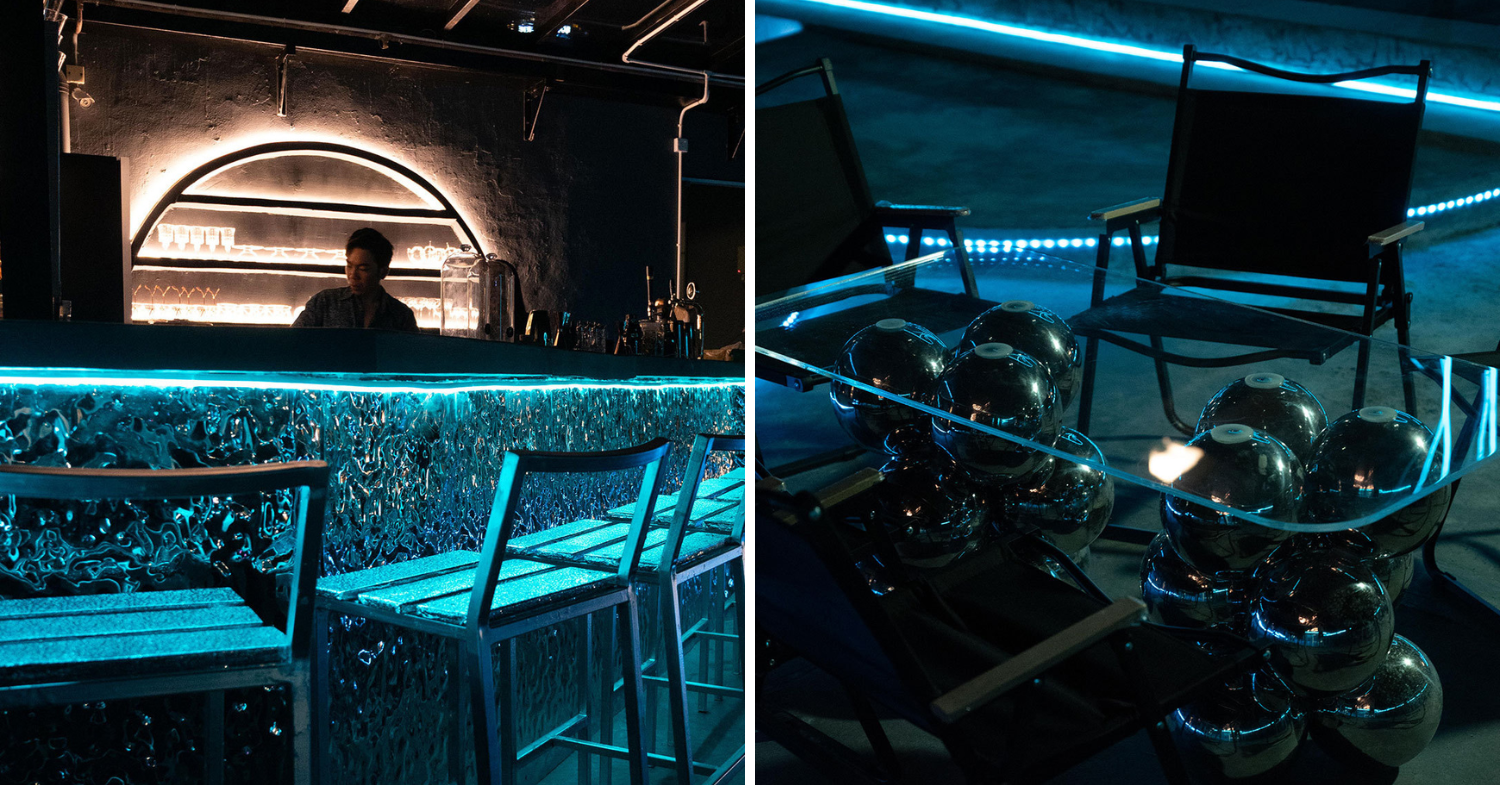 Interior at Sphere Rooftop Bar