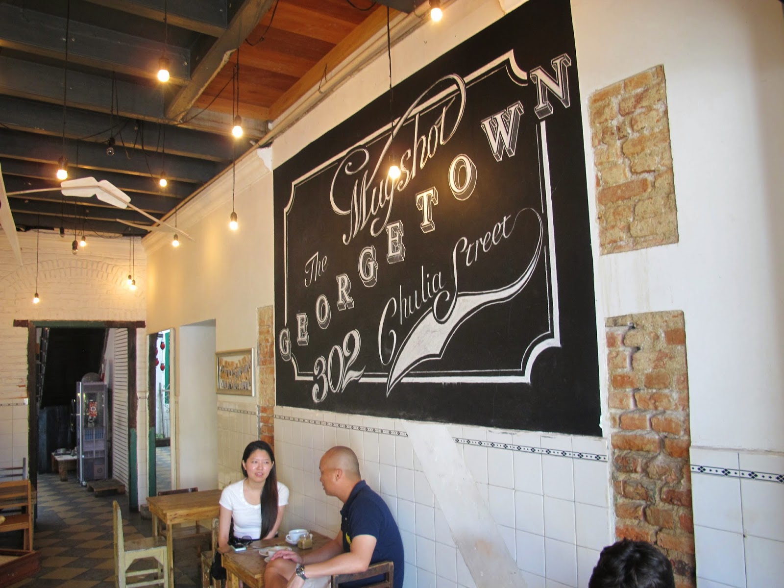Interior at The Mugshot Cafe