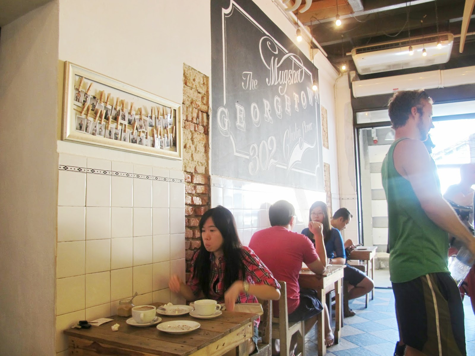 Drinks at The Mugshot Cafe