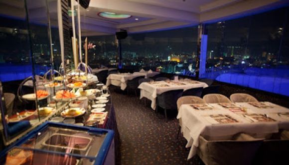 Menu at Three Sixty Revolving Rooftop Bar