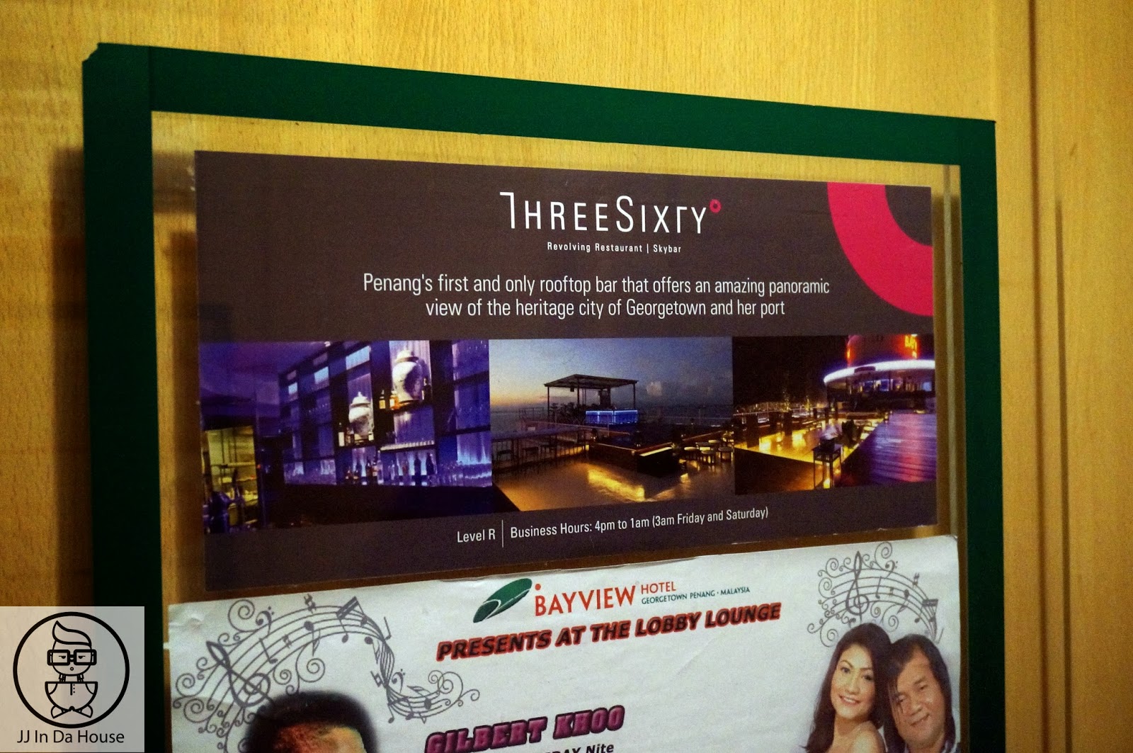 Menu at Three Sixty Sky Bar