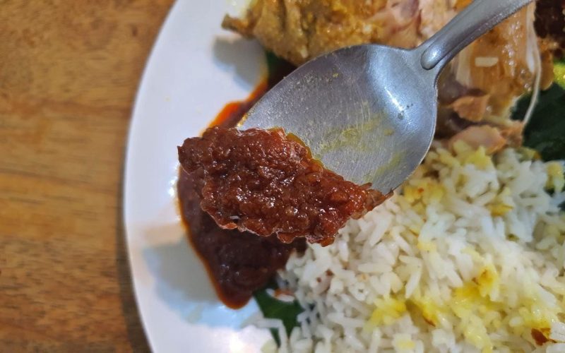 Menu at Village Park Nasi Lemak